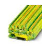 PHOENIX Schutzleiter-Reihenklemme gn/ge PTTB 4-PE 0,2-6qmm 2Etagen TS35