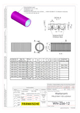 FRÄNKISCHE Wellrohr  20mm PE IP20 PE FFKuS-EM-F-105 co2ntrol 20 magenta 750N