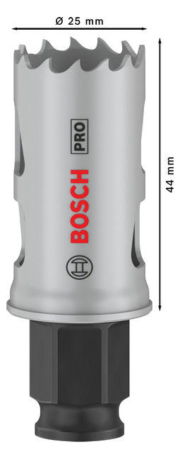 BOSCH-EW Lochsäge  25mm T44mm Sechskant LOCHSÄGE f.Gips Holz