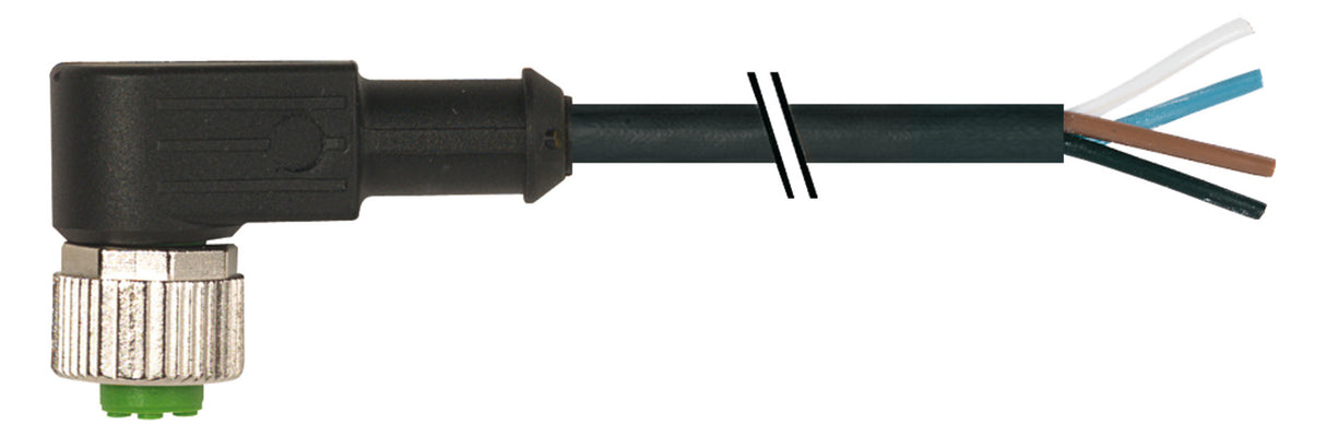 MURR Sensor-Aktorkabel 4p 10m M12 Female 7000-12341-6341000 abgew fr.Ende PUR