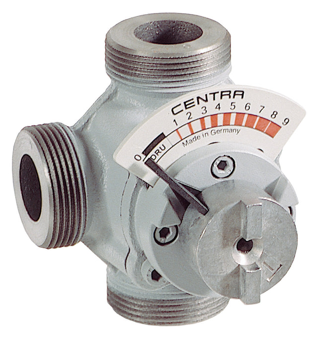 Honeywell CENTRA Uni-Dreiwege-Mischer DRU 25-16 DN 25, PN 10, incl. Wärmedämmschalen