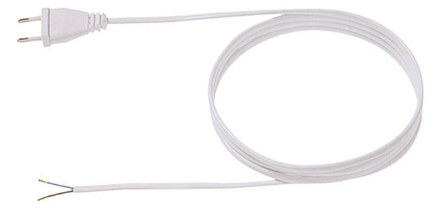 BACHMANN Netzanschlussleitung 3m 2,5A sw 202.175 2x0,75qmm IP20 Euro-Steck PVC