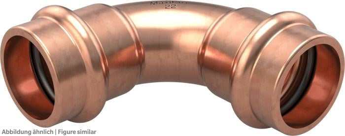 IBP Bogen 90° B Maxipro MPM5002 22 Cu