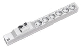 BACHMANN Steckdosenleiste 19 1HE 230V 333.411 6Steckd m.Sicherung