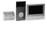 LEGRAND Video-Türsprechset Bus 1xTeiln Flex'ONE Bticino 363911 AP/AP alu ws