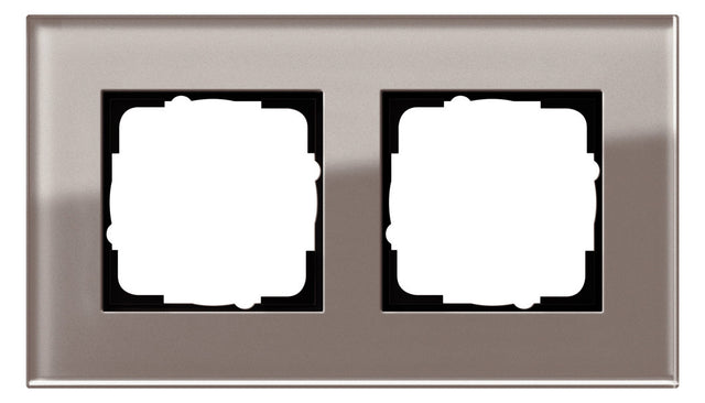 GIRA Rahmen 2f umb glas Esprit 0212122