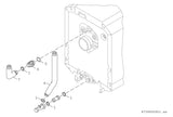 BOSCH Installationszubehör BCS 22 Anschlussrohrgruppe hinten am Kessel