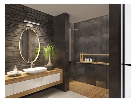 LEDVANCE LED-Wandanbauleuchte 7W 3000K ORBIS Disc Bathroom Mirror 400mm Ch 380l