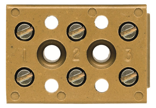 WEIDMÜLLER Klemmleiste 0,5-4qmm 32A 3p BK 3 CRN Direktmont Duropl 22mm bg