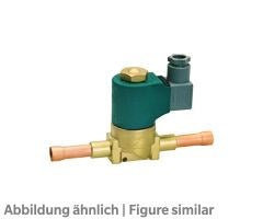 Magnetventil Honeywell MS165S(a.MLS 16) 16mm Löt, NC, mit Spule                *