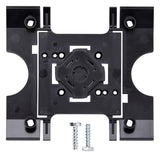SIEDLE Adapter 1f stehend sw Kst MA/KS 611-0 99x90x12mm