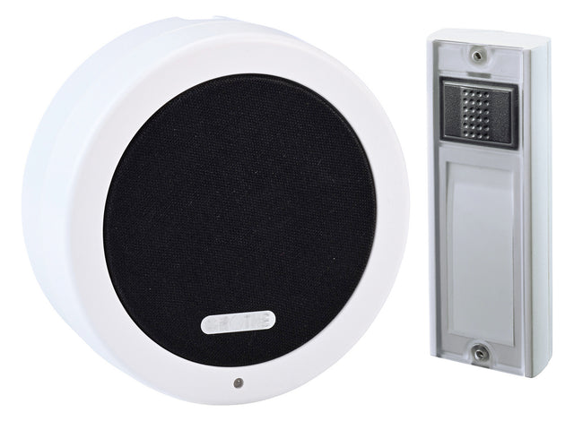 GROTHE Funk-Gong 8-4,5V/DC 85dB Kst IP20 CALIMA 100 ws 0,0002A eingeb.Batt