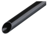 FRÄNKISCHE Stahl-Steckrohr  25mm starr Staro Steck-ES 25 schwarz lackiert lack
