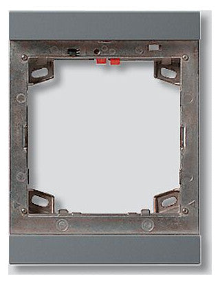 SIEDLE Montagerahmen 1f AP anthgr Zink MR 611-1/1-0 AG 99,5x131x27mm