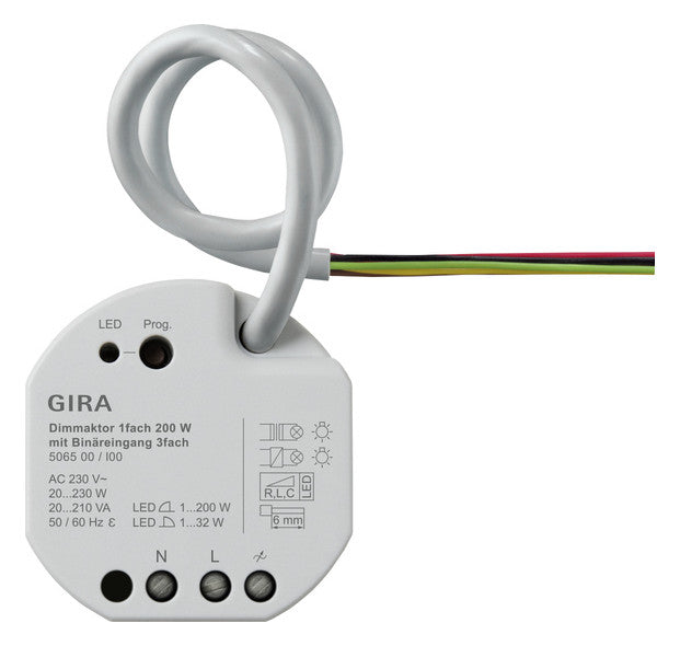 GIRA Dimmaktor KNX 1-200W UP uni 1Ausg 506500