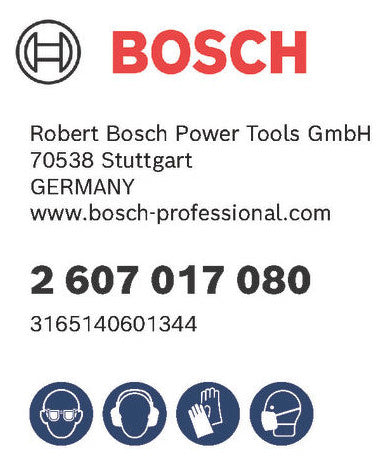 BOSCH-EW Bohrerset 5tlg Bohrer Box 2607017080