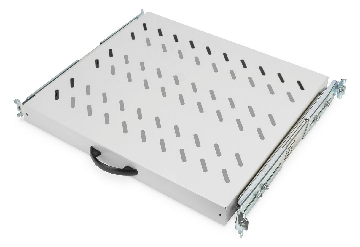 ASSMANN ELEKTRO 1HE ausziehb. Fachboden f. Schr. Ab 600mm,25 kg DN-19 TRAY2-600