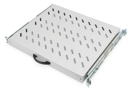 ASSMANN ELEKTRO 1HE ausziehb. Fachboden f. Schr. Ab 600mm,25 kg DN-19 TRAY2-600