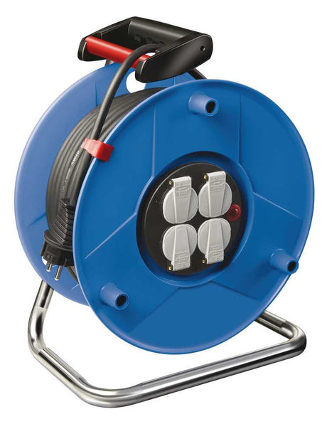 BRENNENSTUHL Kabeltrommel Kunststoff 50mtr H05VV-F/4 Schuko 1208060