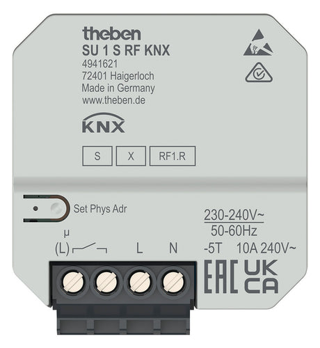 THEBEN Schaltaktor KNX UP TE 1f 16A 230V SU 1 S RF KNX Bussystem KNX-RF (Funk)