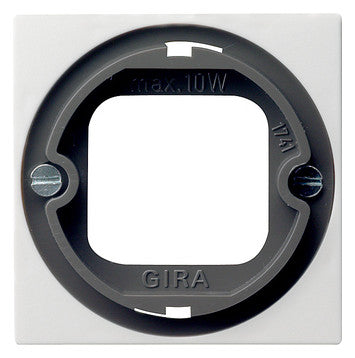 GIRA Zentralplatte Lichtsig 1f rws System 55 065903 Schraubbef