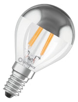 LEDVANCE LED-Lampe FM E14 4W 2700K ws E LED Classic P 31 Fil Mirror P 4W 82 350l