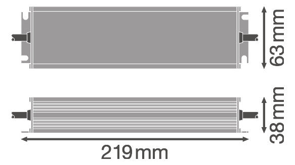 LEDVANCE LED-Trafo 150W 24V IP66 Kstgeh DR-PFM -150/220-240/24/P stat