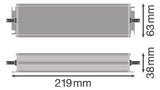 LEDVANCE LED-Trafo 150W 24V IP66 Kstgeh DR-PFM -150/220-240/24/P stat