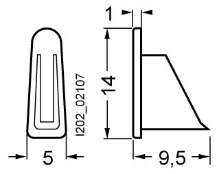 SIEMENS Endkappe 1ph 5ST3748-0HG