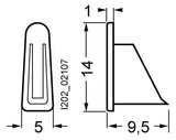 SIEMENS Endkappe 1ph 5ST3748-0HG