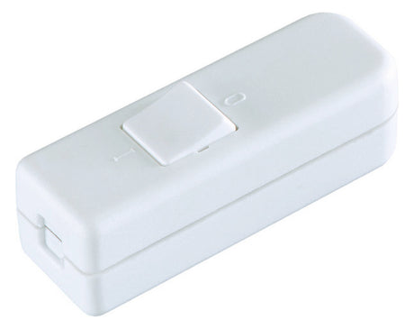 BACHMANN Schnurschalter 6W ws Wippe 230V 924.048