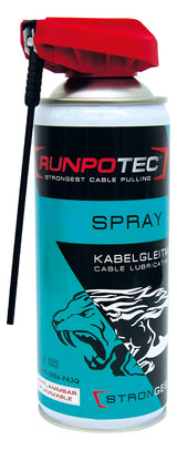 RUNPOTEC Gleitmittel 400ml Sprayd Kab Kst/Metall/Beton, Ge 20523