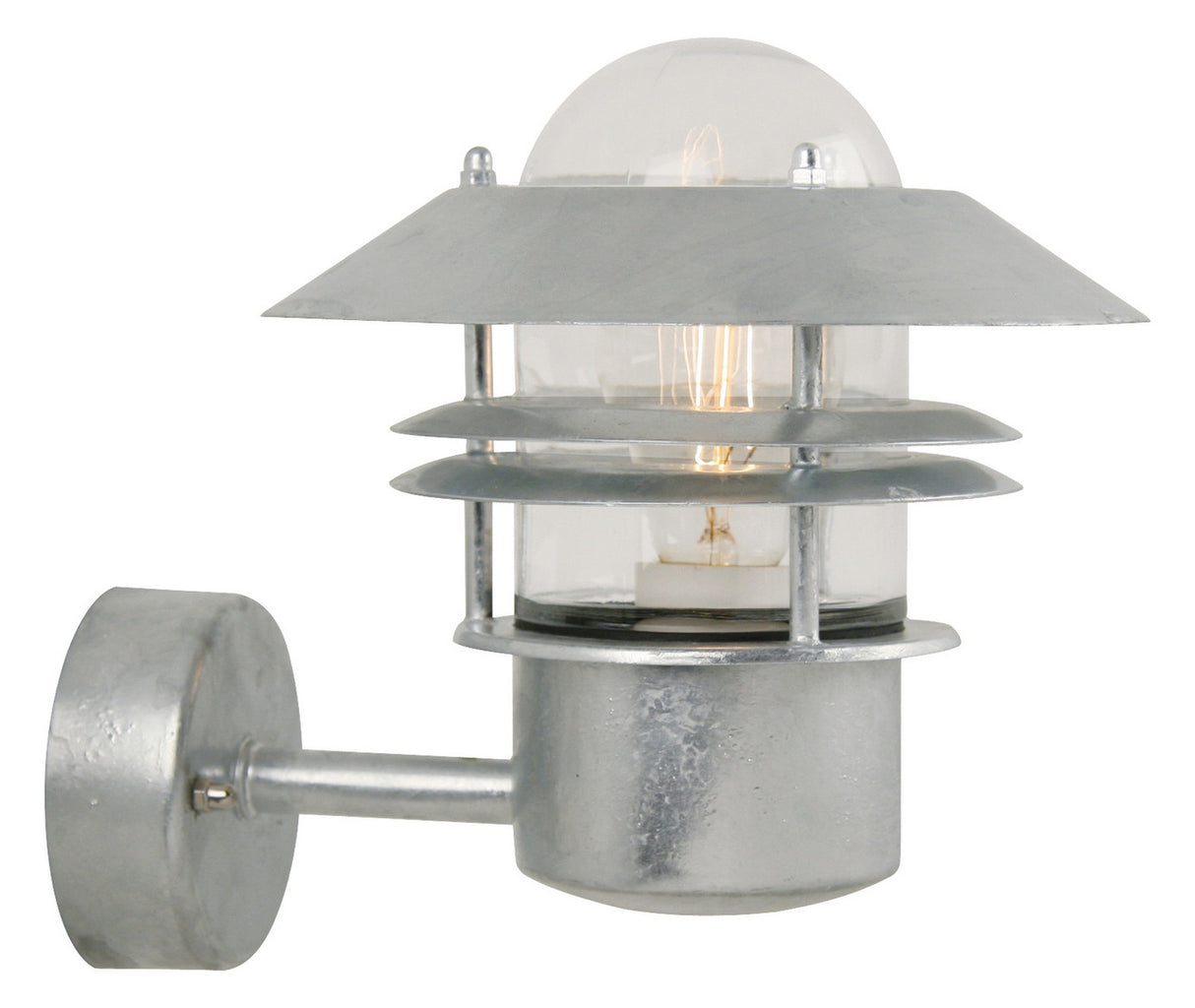 NORDLUX Wandanbauleuchte 60W vz Gl_klar Blokhus 25011031 IP54 AGL E27