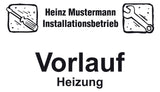 Walraven Schilderaufdruck IKS-2000 einfarbig (auf allen Schildern möglich) | 0200021