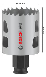 BOSCH-EW Lochsäge  44mm T44mm Sechskant LOCHSÄGE f.Gips Holz
