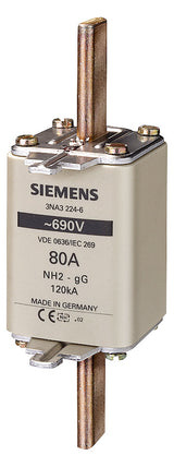SIEMENS NH-Sicherungseinsatz 250A NH2 gG 3NA3244-6 690VAC Stirnk