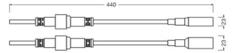 LEDVANCE Verbinder ws 440x23x23mm IP00 LS AY AC-CP P2 300 P Zubehör