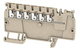 WEIDMÜLLER Verteilerblock 0,5-1,5qmm 6kl AAP11 1.5 LI OR 1Etage bg 17,5A TS35