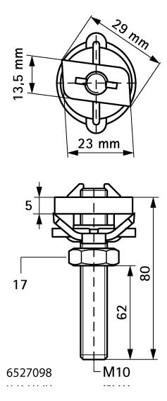 Walraven Hammerfix RapidRail Edelstahl 1.4401 V4A - M10 x 80 mm - für RapidRail | 6527098