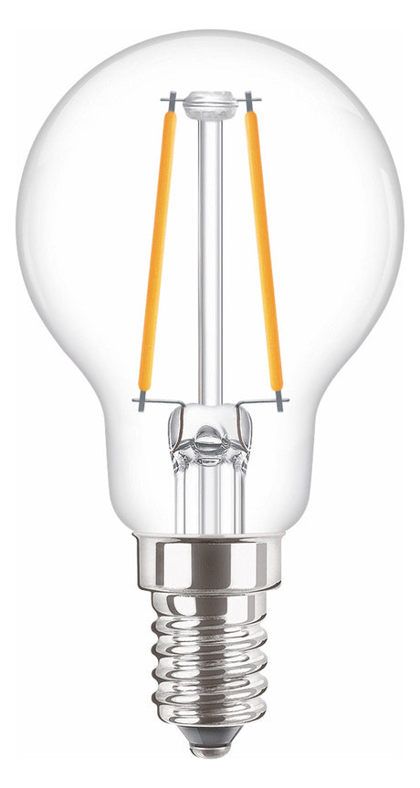 PHILIPS-LM LED-Kugellampe FM E14 P45 2W CorePro LEDLusterND2-25W P45 E14 82 2700