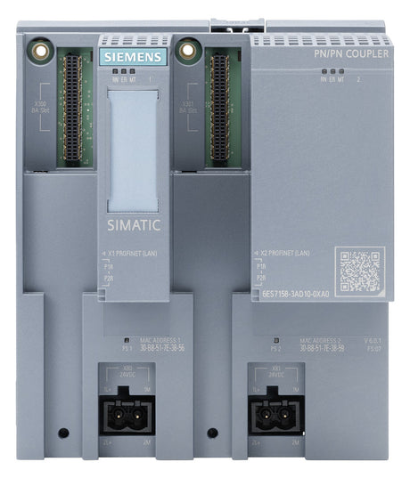 SIEMENS Kommunikations-Modul DC f.TCP/IP 6ES7158-3AD10-0XA0 19,2-28,8V SichFunkt