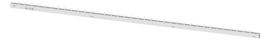 SIEMENS Phasenschiene 3ph 18mm 1016mm 5ST3714 16qmm 80A Stift isol