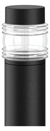 RZB LED-Pollerleuchte 18W IP65 3000K Alu MEGA GÜRTELLINSE 612374.0031 920lm anth