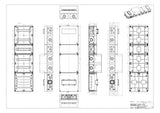 SPELSBERG Zählergehäuse Aufb IP54 Kst ZVi 10530-S-eHZ 300x1050x210mm
