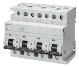 SIEMENS Leitungsschutzschalter UC C 125A 5SP4492-7 4p 400V 6TE 50Hz IP20