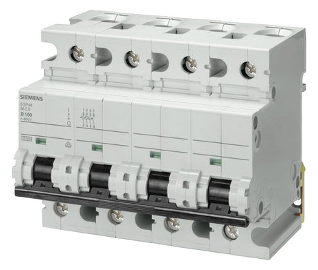 SIEMENS Leitungsschutzschalter UC C 125A 5SP4492-7 4p 400V 6TE 50Hz IP20