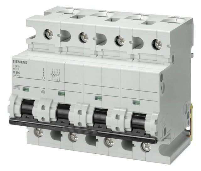 SIEMENS Leitungsschutzschalter UC C 125A 5SP4492-7 4p 400V 6TE 50Hz IP20