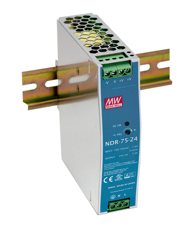 Hutschienen-Netzteil 12V, 10A, 120W Mean Well Stück