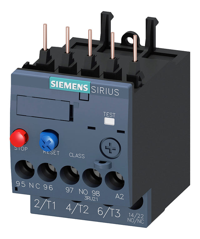 SIEMENS Überlastrelais therm 4,5-6,3A 3RU2116-1GB0 Direktanb 1S/Hilf 1Ö/Hilf