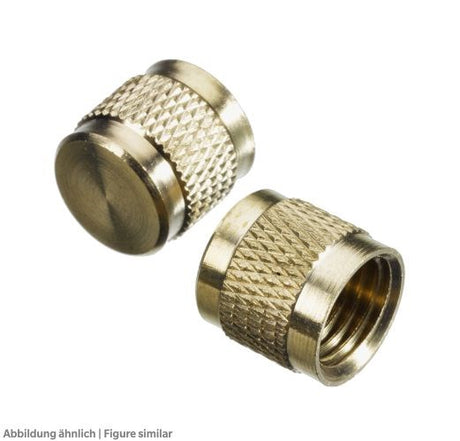 Kappe mit Dichtung NFT5-16 1/2"-20 UNF (5/16" SAE) für Schraderventile
